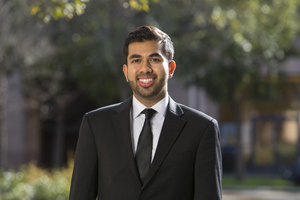 Yousuf Khan. Photo: Knight-Hennessy Scholars, Stanford University (Click image to download hi-res version)