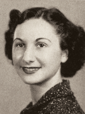 Bernice Bedrick, B.S. ’38, bacteriology, in her 1938 senior yearbook photo. Image credit: University of Maryland Archives (Click image to download hi-res version.)