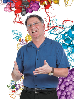 Jonathan Dinman. Image Credit: Photo by John T. Consoli / Illustration by Faye Levine / University of Maryland (Click image to download hi-res version.)
