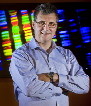 Mihai Pop, a professor of computer science at the University of Maryland with a joint appointment in the University of Maryland Institute for Advanced Computer Studies. Photo: John T. Consoli, University of Maryland (Click image to download hi-res version.)